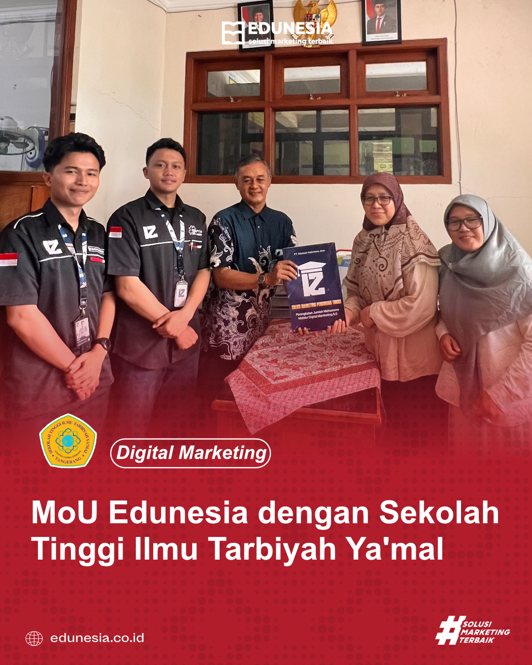 MoU Edunesia dengan STIT Ya'mal Tangerang